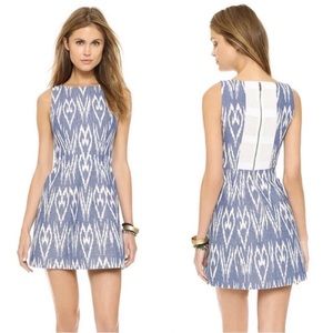 Alice + Olivia Epstein Ikat dress